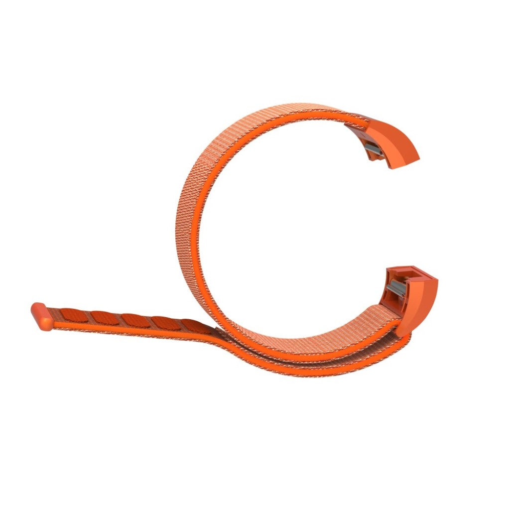 Smuk Fitbit Charge 2 Nylon Rem - Orange#serie_4