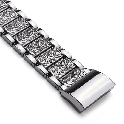 Meget flot Fitbit Charge 2 Metal Rem - Sort#serie_1