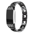 Mycket tufft Fitbit Charge 2 Metall och Strass Armband