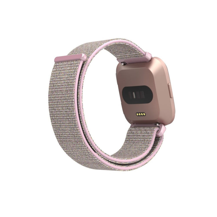 Super hårdfør Fitbit Versa Nylon Rem - Flerfarvet#serie_5