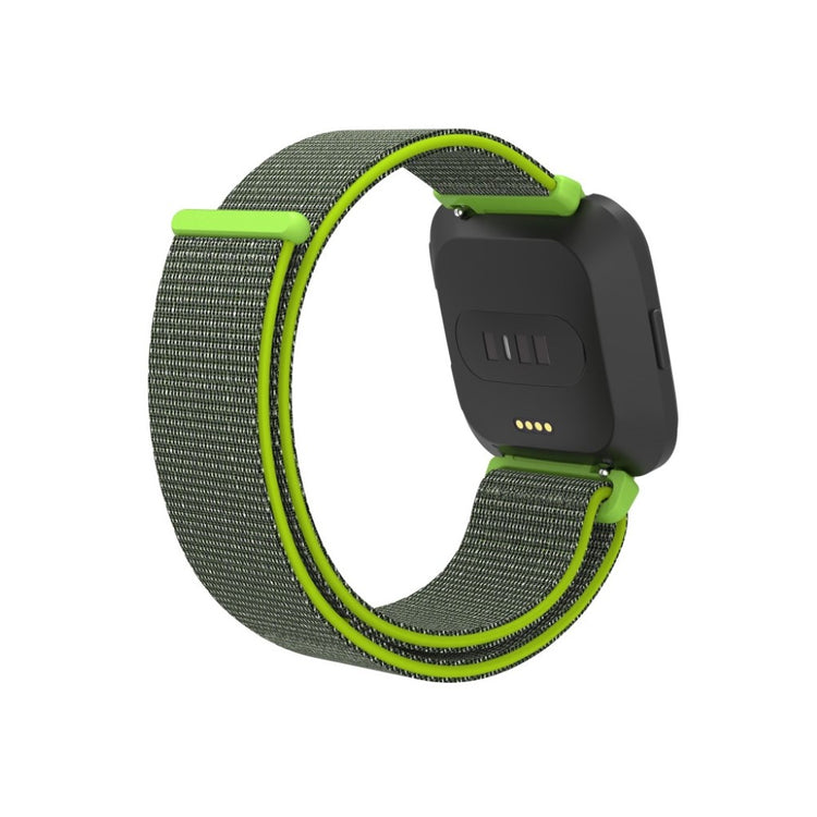 Super hårdfør Fitbit Versa Nylon Rem - Flerfarvet#serie_9