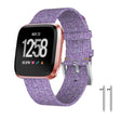 Häftigt Fitbit Versa Nylon Armband