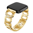 Mycket tufft Fitbit Versa Metall och Strass Armband