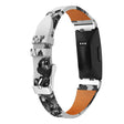 Väldigt coolt Fitbit Inspire Äkta läder Armband
