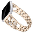 Tufft Fitbit Versa Lite Metall och Strass Armband