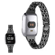 Super elegant Fitbit Versa Lite Metall och Strass Armband
