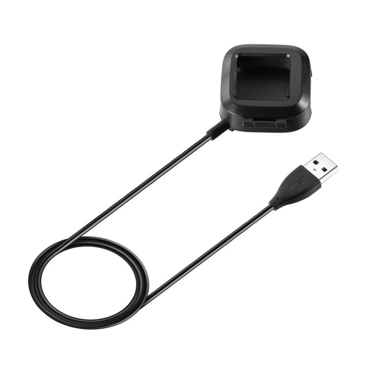 Fitbit Versa 2 USB Opladningskabel - Sort#serie_5