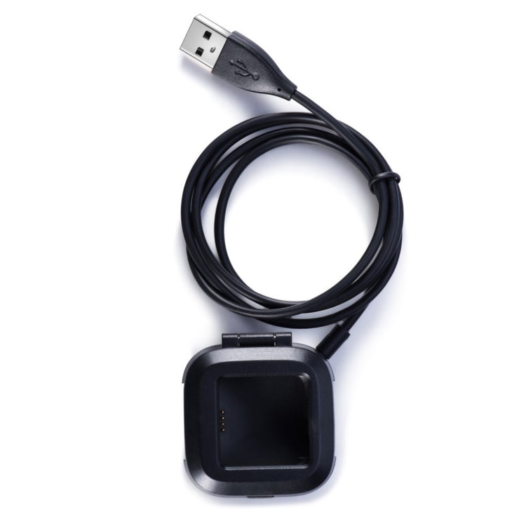 Fitbit Versa 2 USB Opladningskabel - Sort#serie_5