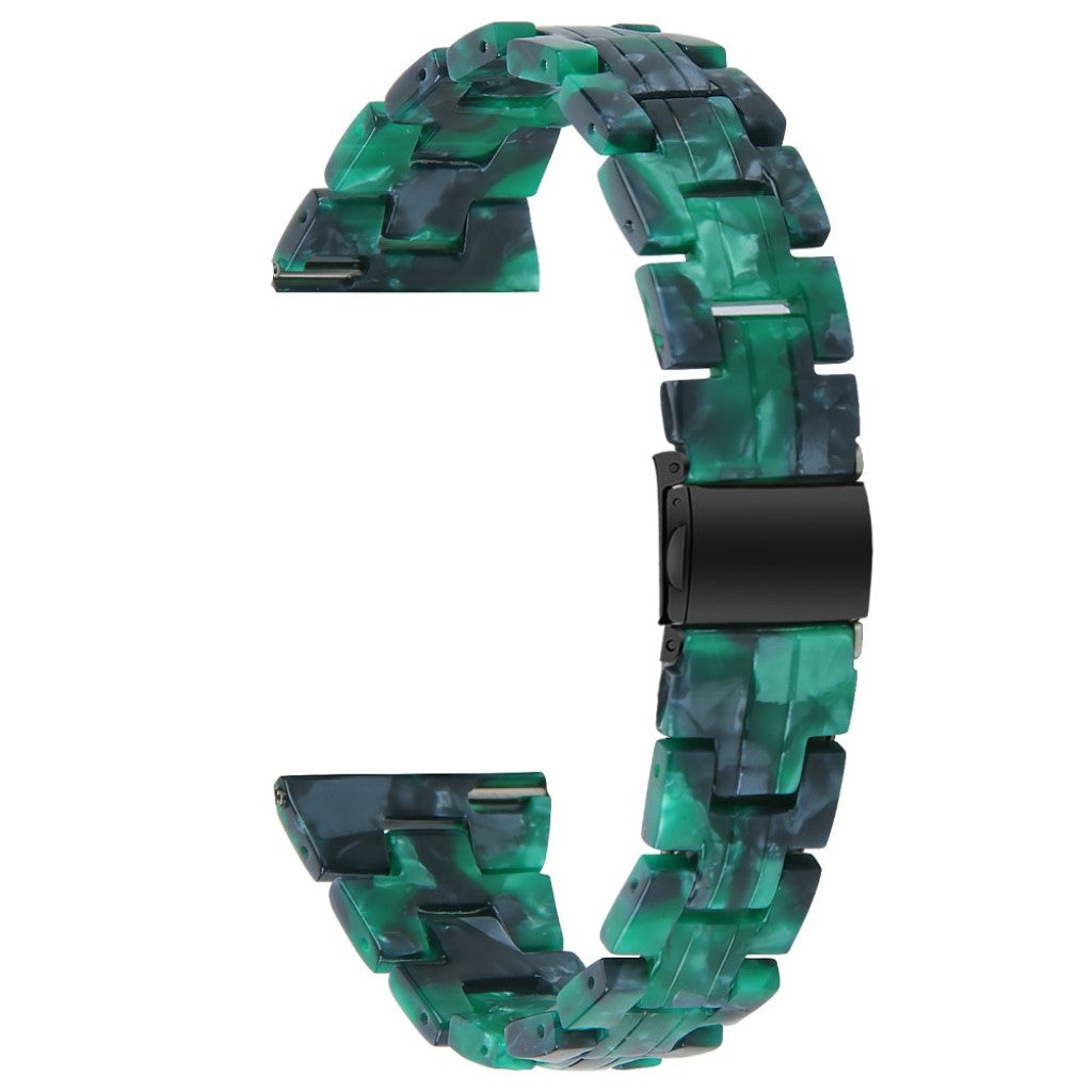 Vildt elegant Fitbit Versa 2 / Fitbit Versa Lite  Rem - Grøn#serie_12