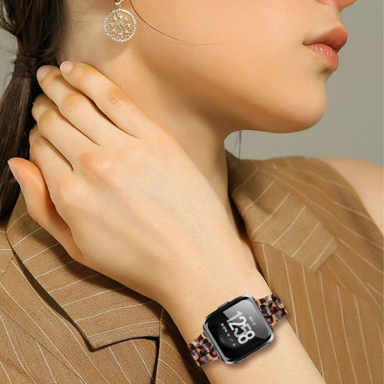 Vildt elegant Fitbit Versa 2 / Fitbit Versa Lite  Rem - Brun#serie_2