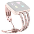 Fitbit Versa 2 / Fitbit Versa Lite Metall och Strass Armband