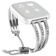 Fitbit Versa 2 / Fitbit Versa Lite Metall och Strass Armband