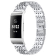 Fitbit Charge 4 / Fitbit Charge 3 Metall och Strass Armband
