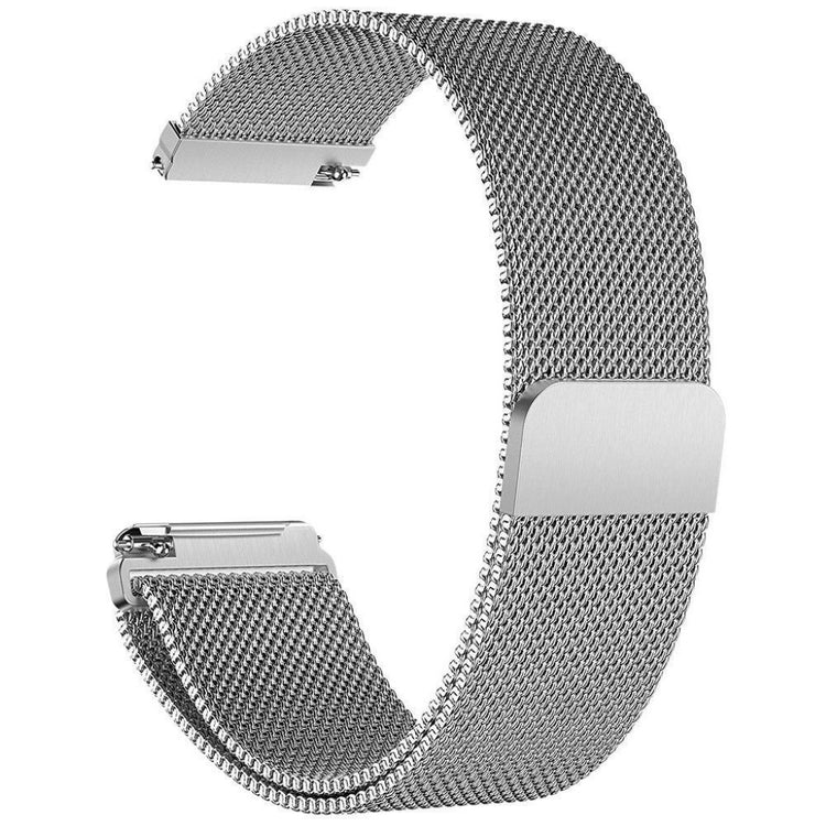 Meget pænt Fitbit Versa 3 / Fitbit Sense Metal Rem - Sølv#serie_5