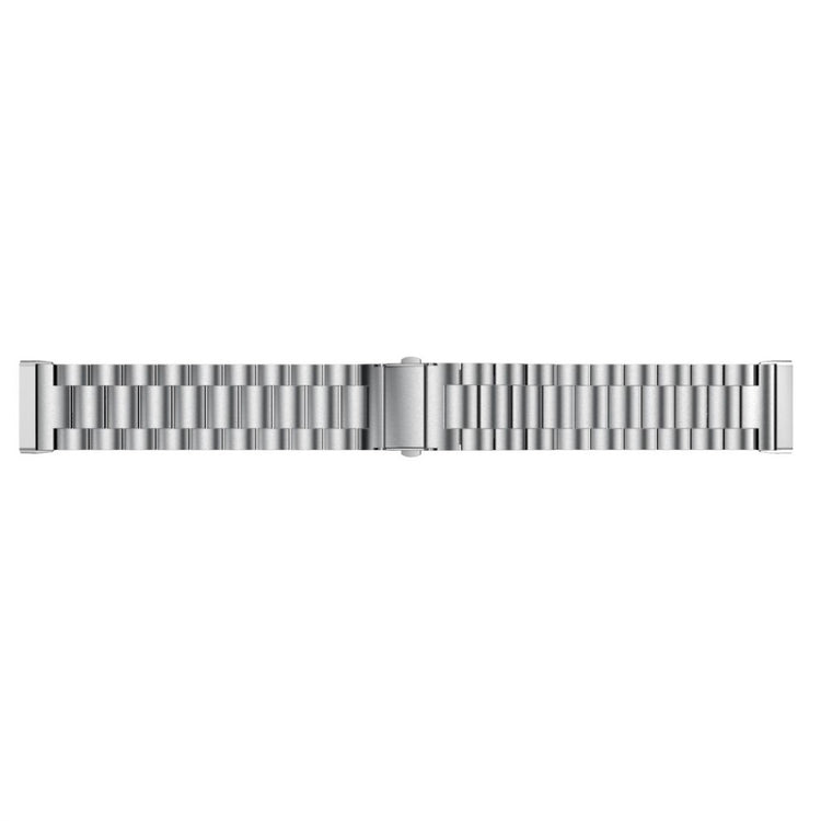 Eminent Fitbit Versa 3 / Fitbit Sense Metal Rem - Sølv#serie_7