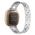 Bra Fitbit Versa 3 / Fitbit Sense Metall och Strass Armband