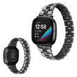 Bra Fitbit Versa 3 / Fitbit Sense Metall och Strass Armband