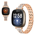 Bra Fitbit Versa 3 / Fitbit Sense Metall och Strass Armband
