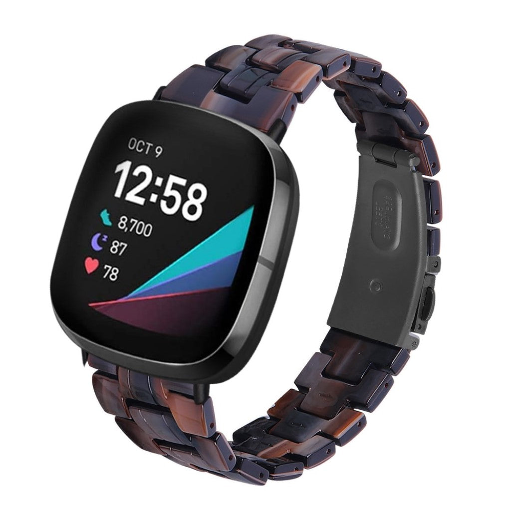 Vildt fint Fitbit Versa 3 / Fitbit Sense  Rem - Brun#serie_13