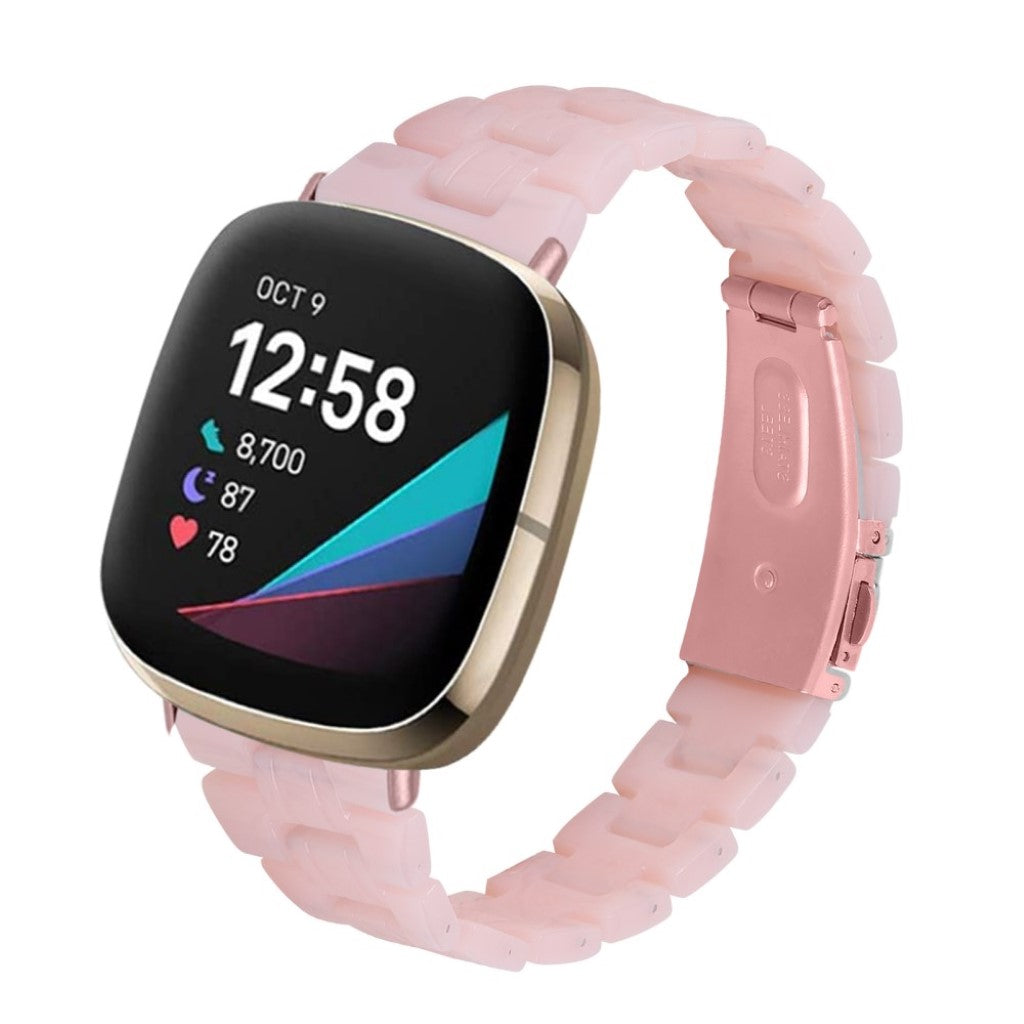 Vildt fint Fitbit Versa 3 / Fitbit Sense  Rem - Pink#serie_6