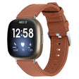 Klassiskt Fitbit Versa 3 Äkta läder Armband