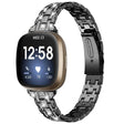 Mycket tufft Fitbit Versa 3 Metall och Strass Armband