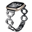 Mycket tufft Fitbit Versa 3 Metall och Strass Armband