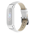 Mega coolt Fitbit Luxe Äkta läder Armband - Storlek: L