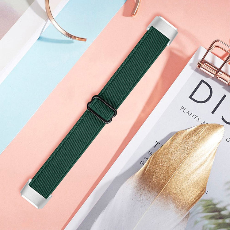 Helt vildt flot Fitbit Luxe Nylon Rem - Grøn#serie_1