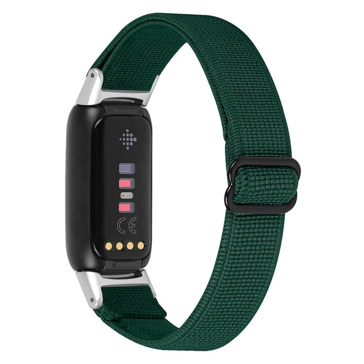 Super godt Fitbit Luxe Nylon Rem - Grøn#serie_1
