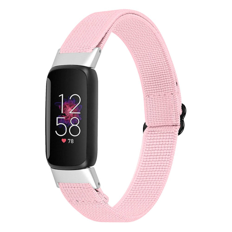 Super godt Fitbit Luxe Nylon Rem - Pink#serie_3