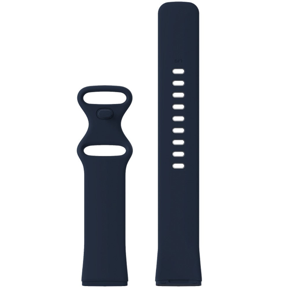 Mega hårdfør Universal Fitbit Silikone Rem - Størrelse: L - Blå#serie_7