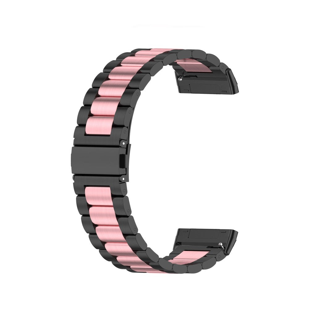 Klassisk Universal Fitbit Metal Rem - Pink#serie_1