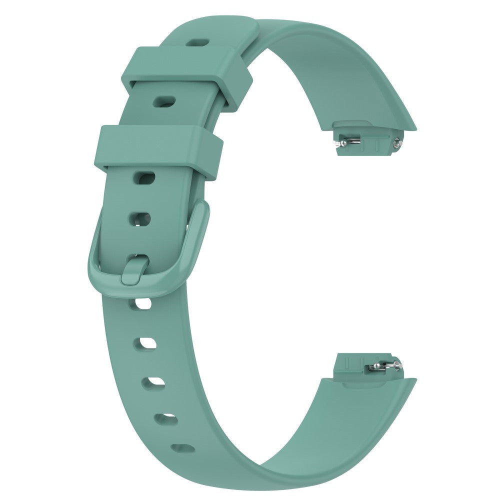 Meget kønt Fitbit Inspire 3 Silikone Rem - Størrelse: S - Grøn#serie_1
