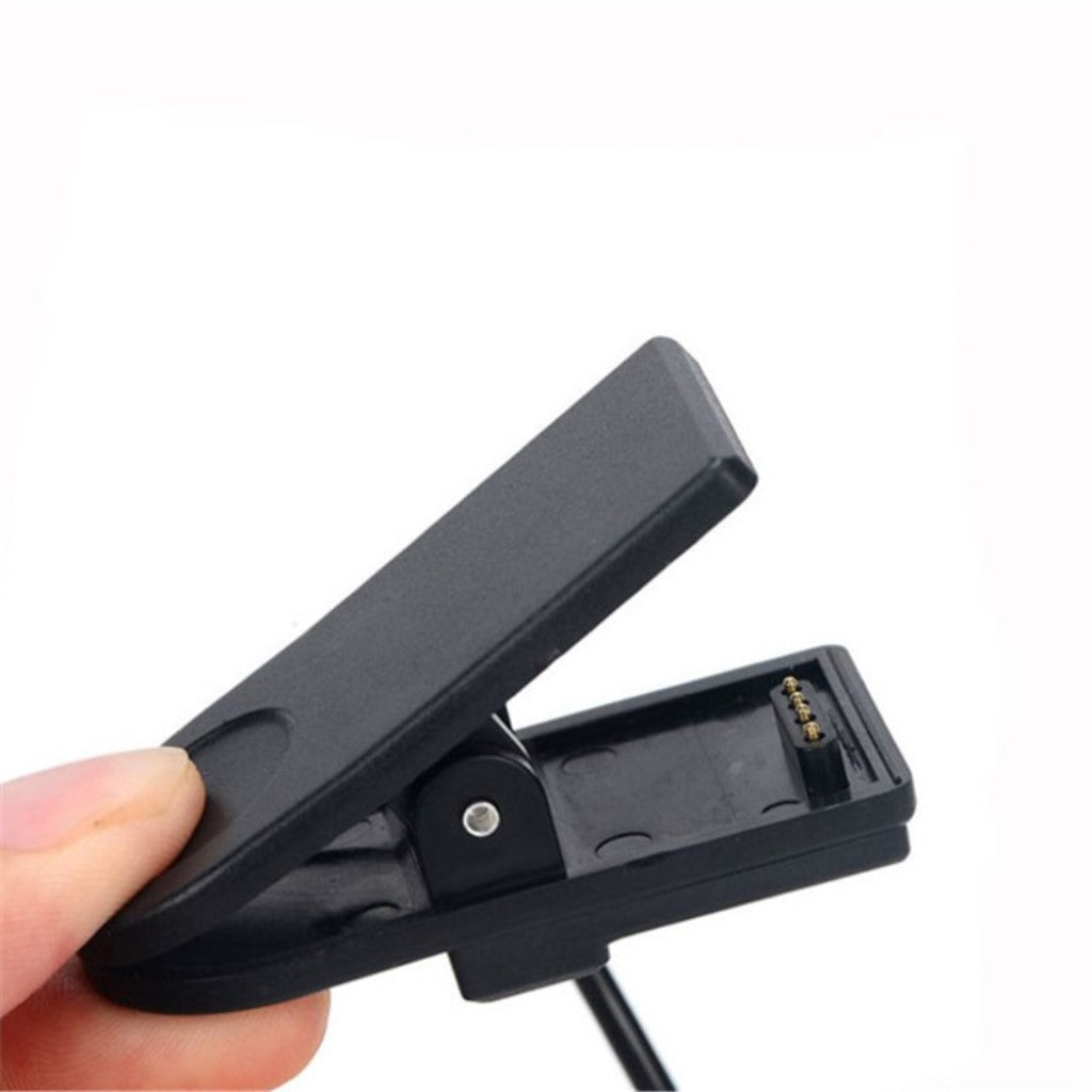 1m Garmin Vivosmart HR+ USB Opladningskabel - Sort#serie_3