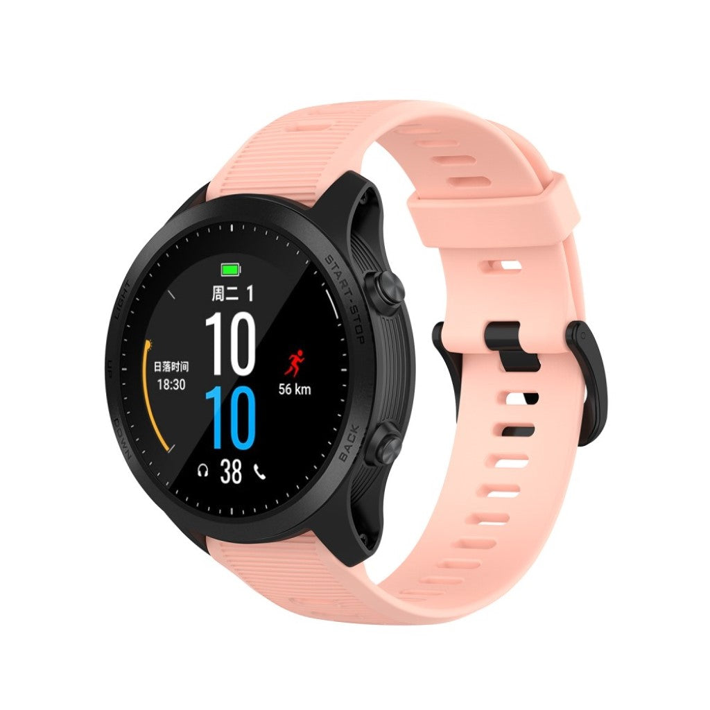 Fremragende Universal Garmin Silikone Rem - Pink#serie_5