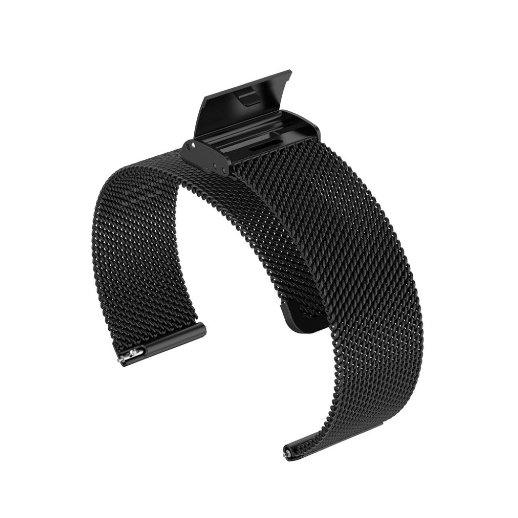Yndigt Garmin Vivomove 3S / Garmin Vivoactive 4S Metal Rem - Sort#serie_1