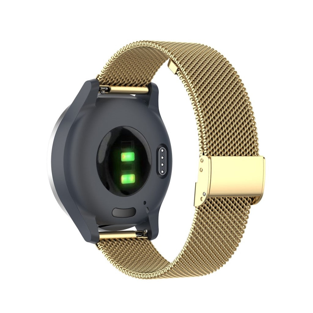 Yndigt Garmin Vivomove 3S / Garmin Vivoactive 4S Metal Rem - Guld#serie_6