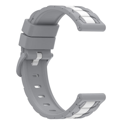  Garmin Forerunner 255 / Garmin Vivoactive HR Silikone Urrem - Sølv#serie_8