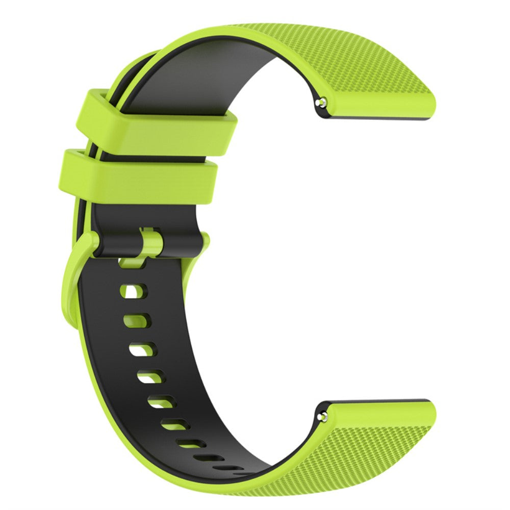 Mega fed Universal Garmin Silikone Urrem - Grøn#serie_8