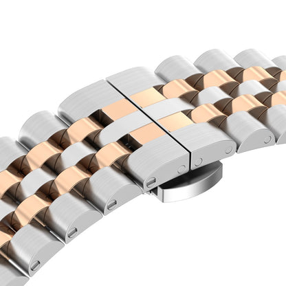 Meget Slidstærk Metal Universal Rem passer til Garmin Smartwatch - Pink#serie_9