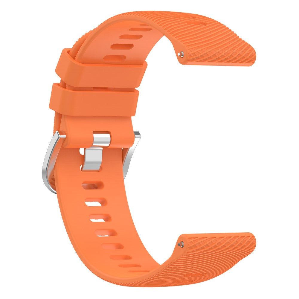 Stilfuld Silikone Rem passer til Garmin Forerunner 256S - Orange#serie_4