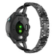 Fast Garmin Forerunner 245 Metall och Strass Armband