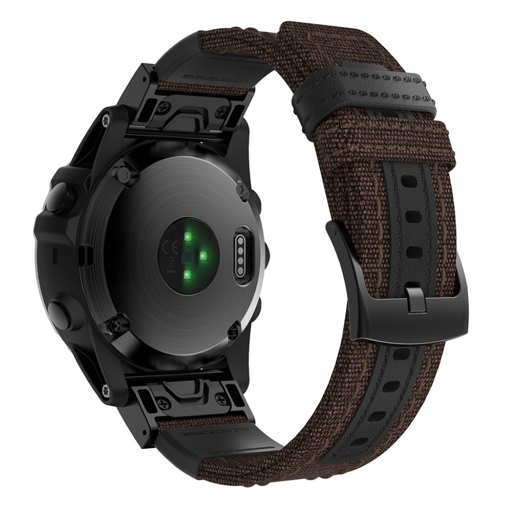 Udsøgt Universal Garmin Nylon Rem - Brun#serie_4