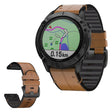 Bekvämt Universell Garmin Äkta läder och Mjukplast Armband