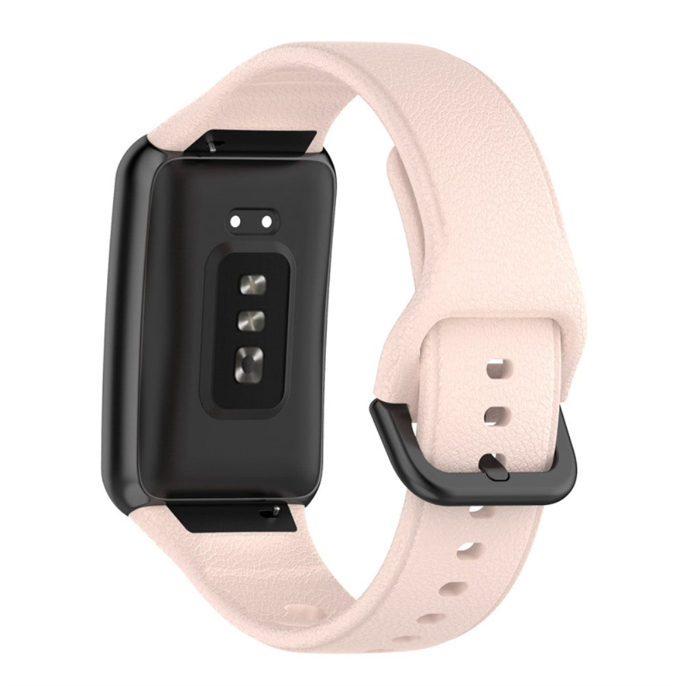 Super skøn Oppo Watch Free Silikone Rem - Pink#serie_7