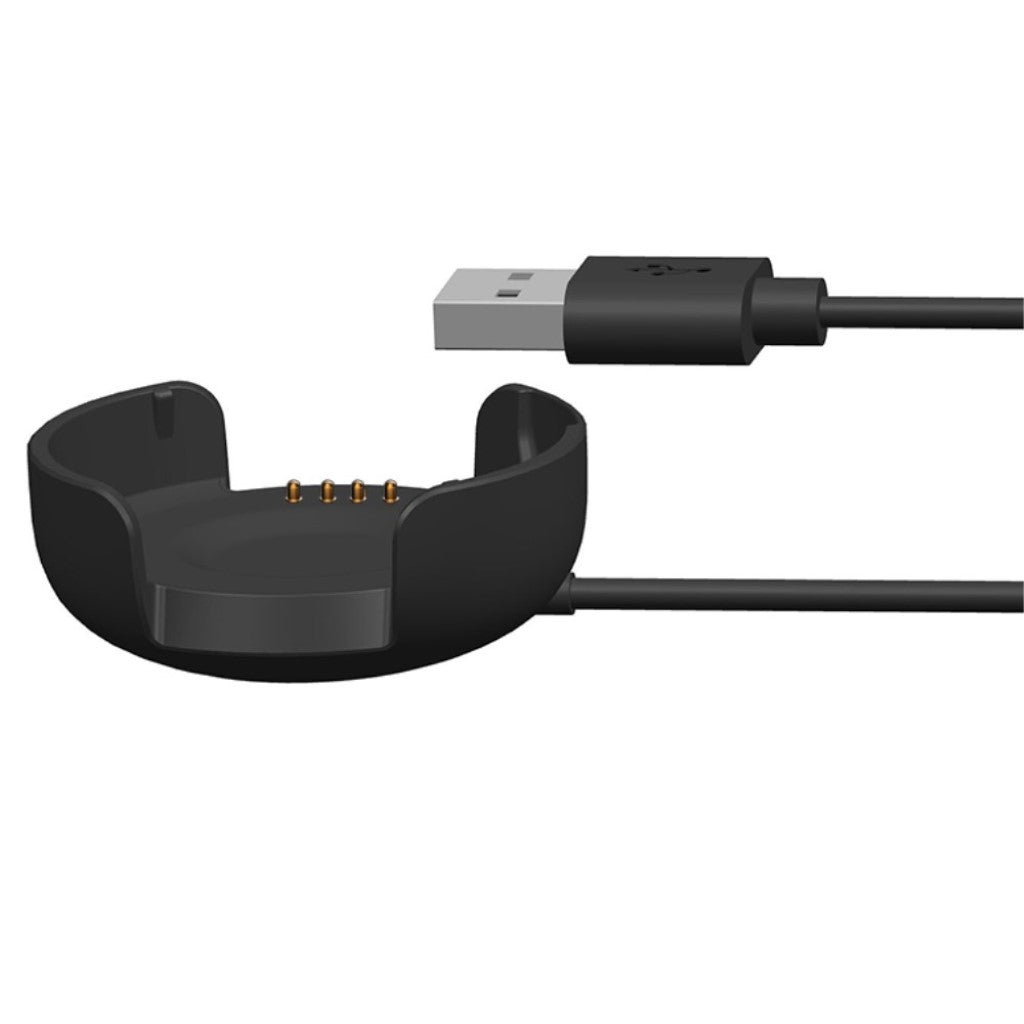 Plastik Amazfit Verge USB Opladningskabel - Sort#serie_8