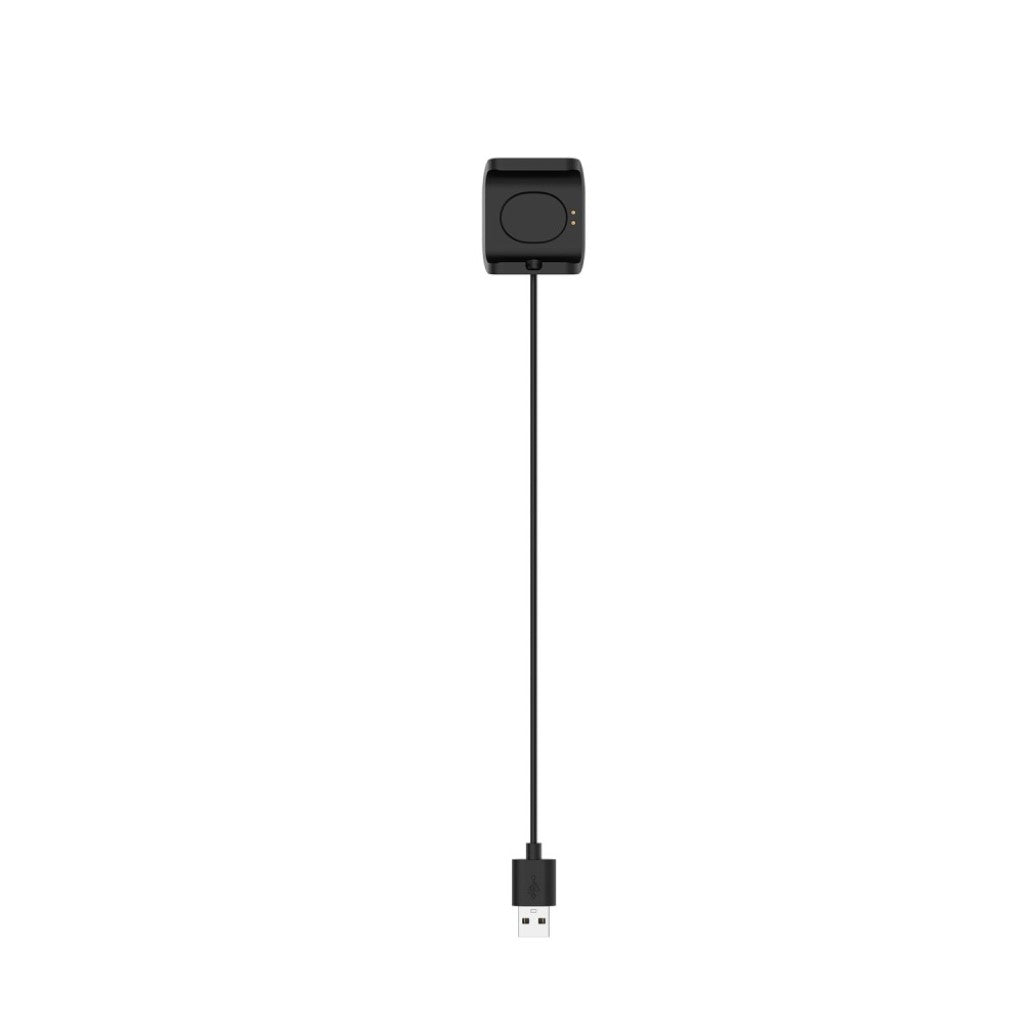 1m Plastik Amazfit 1 USB Ladestation - Sort#serie_6