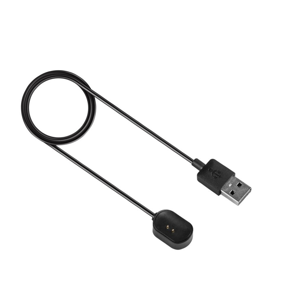 1m Amazfit Cor 2 USB Opladningskabel - Sort#serie_1