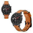 Riktigt slitstarkt Amazfit GTR 47mm Äkta läder Armband
